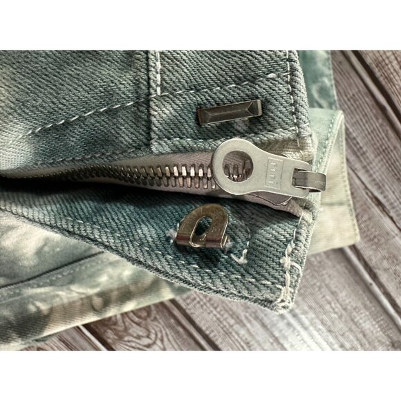 ThreeAsFour J Denim Jeans dye green sz 3 32 US  three as four - Picture 7 of 7